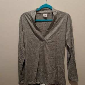 Gray blouse